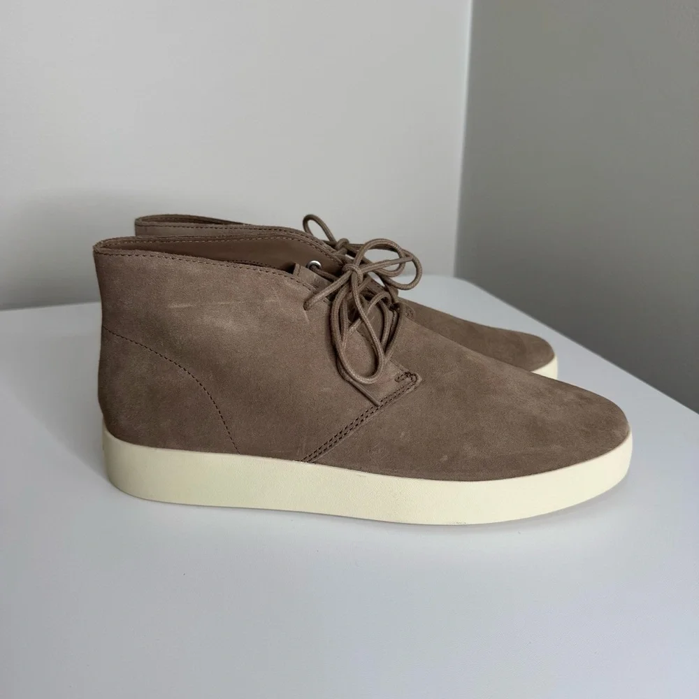 NEW Everlane Women’s Tan Taupe Suede Lace-up‎ Chukka Ankle Boots Size 7.5